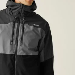 Men's Maland II Waterproof Jacket | Granite Grey Ash Black