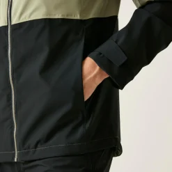 Men's Maland II Waterproof Jacket | Golden Sand Treetop Black