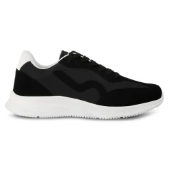 Men's Marine Retro Trainers  | Black