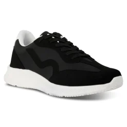 Men's Marine Retro Trainers  | Black