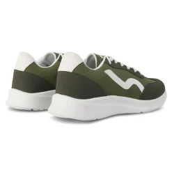 Men's Marine Retro Trainers  | Dark Khaki