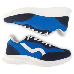 Men's Marine Retro Trainers  | Oxford Blue Navy