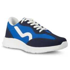 Men's Marine Retro Trainers  | Oxford Blue Navy