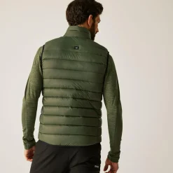 Men's Marizion Baffled Gilet | Olive Green
