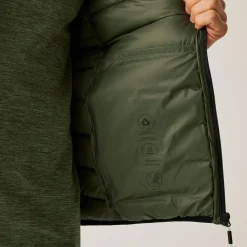 Men's Marizion Baffled Gilet | Olive Green