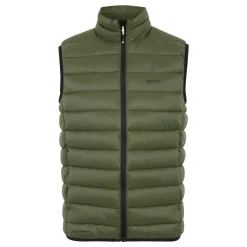 Men's Marizion Baffled Gilet | Olive Green