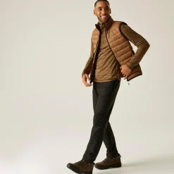 Men's Marizion Baffled Gilet | Brown