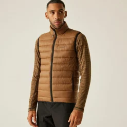 Men's Marizion Baffled Gilet | Brown