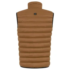 Men's Marizion Baffled Gilet | Brown