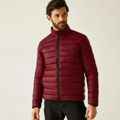 Men's Marizion Padded Jacket | Dark Maroon