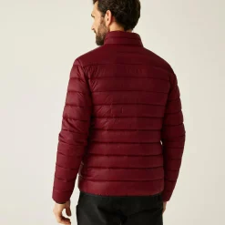 Men's Marizion Padded Jacket | Dark Maroon