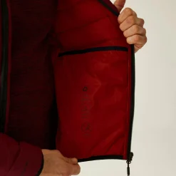 Men's Marizion Padded Jacket | Dark Maroon