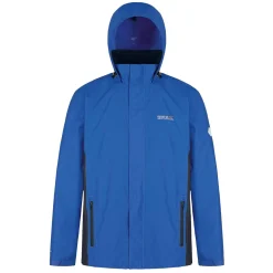 Men's Matt Waterproof Jacket | Oxford Blue Iron