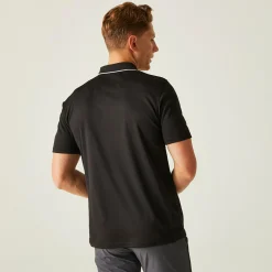 Men's Maverick V Active Polo Shirt | Black