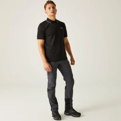 Men's Maverick V Active Polo Shirt | Black