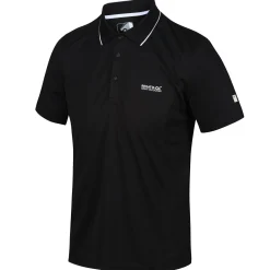 Men's Maverick V Active Polo Shirt | Black