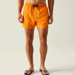 Men's Mawson III Swim Shorts | Celosia Orange Navy