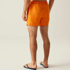Men's Mawson III Swim Shorts | Celosia Orange Navy