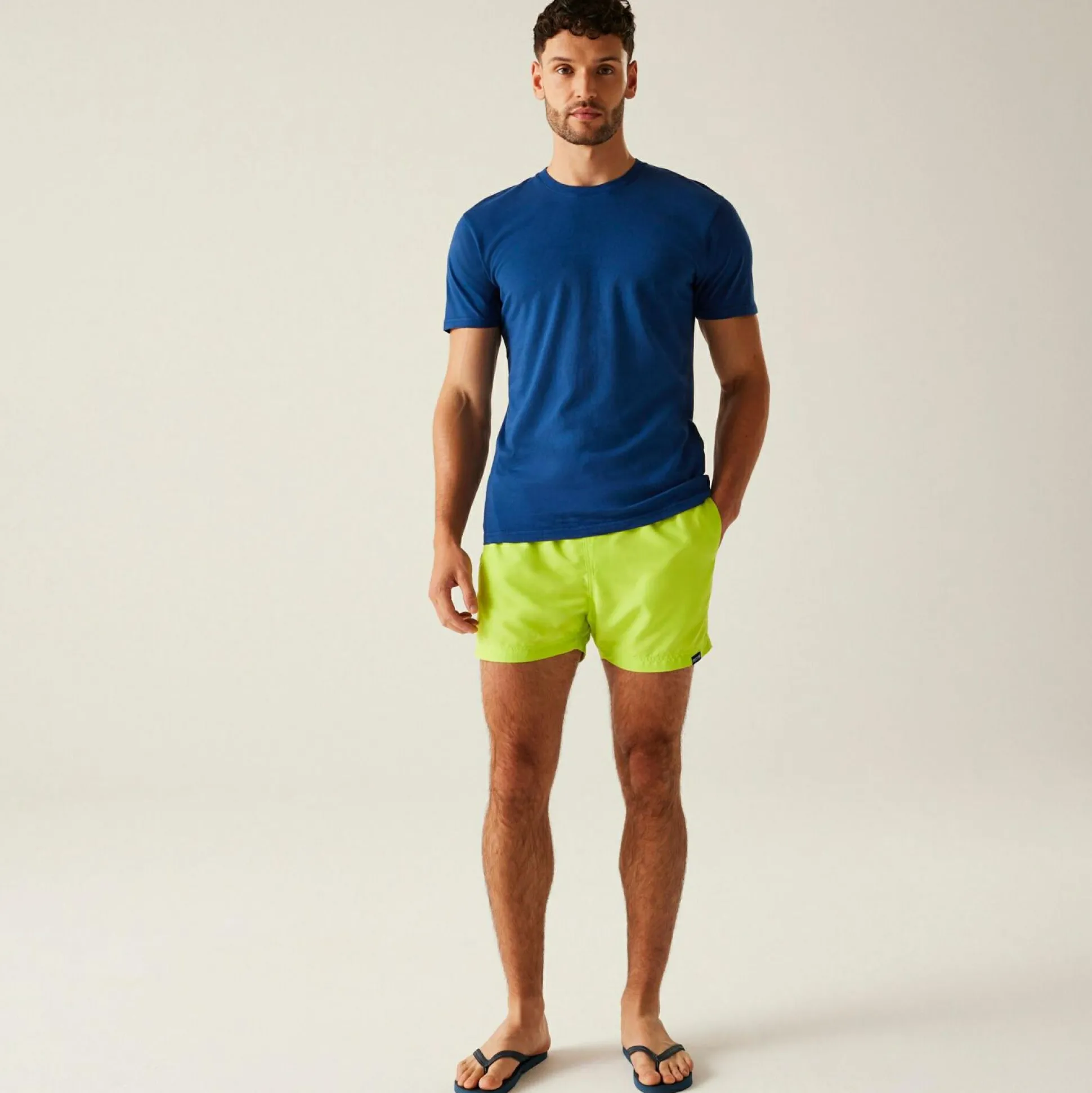 Men's Mawson III Swim Shorts | Wild Lime Navy