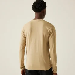 Men's Maylow Long Sleeved T-Shirt | Abbeystone Marl Graphic