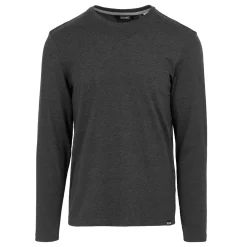 Men's Maylow Long Sleeved T-Shirt | Black Marl