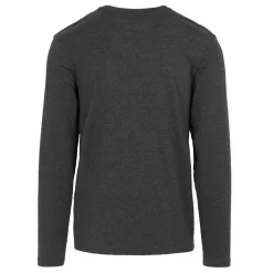 Men's Maylow Long Sleeved T-Shirt | Black Marl