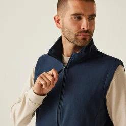 Men's Micro Fleece Bodywarmer | Dark Navy
