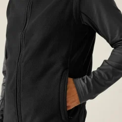Men's Micro Fleece Bodywarmer | Black