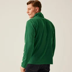 Men's Micro Lightweight Half Zip Fleece | Bottle Green