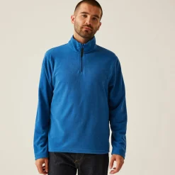 Men's Micro Lightweight Half Zip Fleece | Royal Blue
