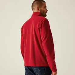 Men's Micro Lightweight Half Zip Fleece | Classic Red