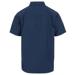 Men's Mindano IX Short Sleeve Shirt | Navy Triangle Print