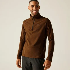 Men's Montes Lightweight Half Zip Fleece | Orange