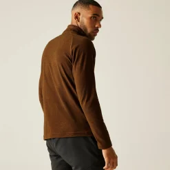 Men's Montes Lightweight Half Zip Fleece | Orange