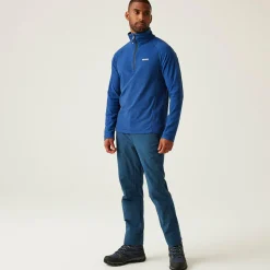 Men's Montes Lightweight Half Zip Fleece | Olympian Blue Navy