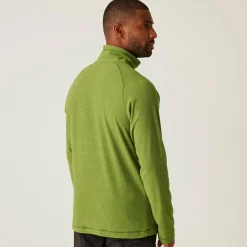 Men's Montes Lightweight Half Zip Fleece | Grenoble Green Nephrite Green