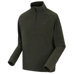 Men's Montes Lightweight Half Zip Fleece | Olive Green