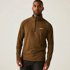 Men's Montes Lightweight Half Zip Fleece | Fox Black