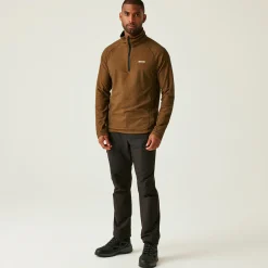Men's Montes Lightweight Half Zip Fleece | Fox Black
