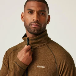 Men's Montes Lightweight Half Zip Fleece | Fox Black