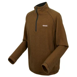 Men's Montes Lightweight Half Zip Fleece | Fox Black