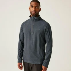 Men's Montes Lightweight Half Zip Fleece | Stormy Weather Black