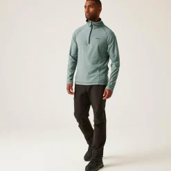 Men's Montes Lightweight Half Zip Fleece | Glacier Stormy Weather