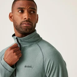 Men's Montes Lightweight Half Zip Fleece | Glacier Stormy Weather