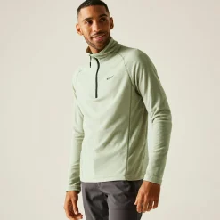 Men's Montes Lightweight Half Zip Fleece | Green