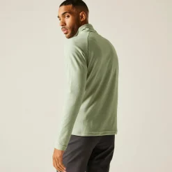 Men's Montes Lightweight Half Zip Fleece | Green