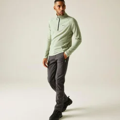 Men's Montes Lightweight Half Zip Fleece | Green
