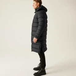 Men's Mottere Longline Padded Jacket | Black Black