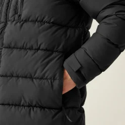 Men's Mottere Longline Padded Jacket | Black Black