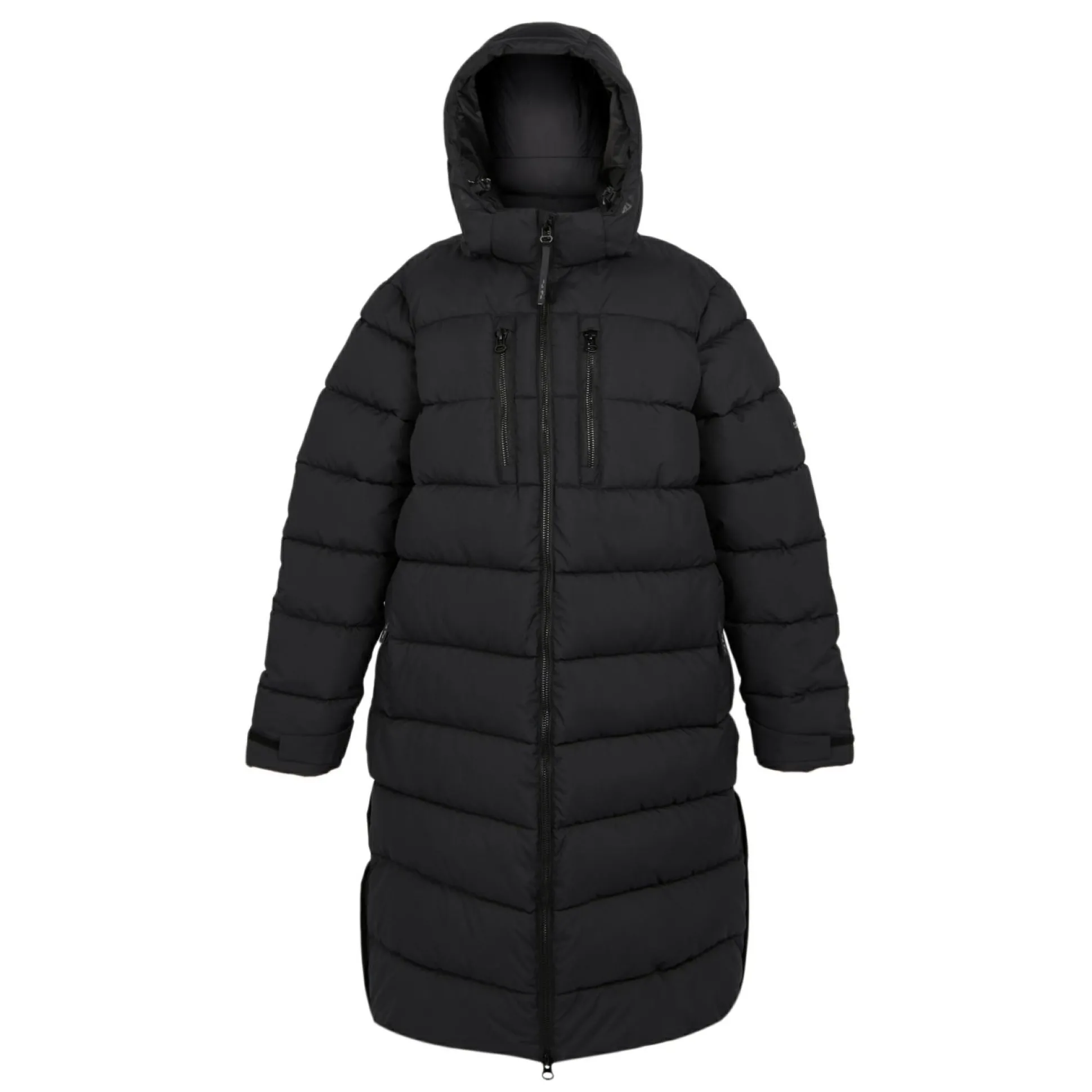 Men's Mottere Longline Padded Jacket | Black Black